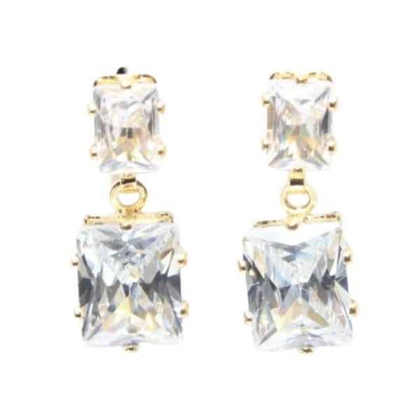 Crystal Rhinestone Bridal Party Dangle Earring