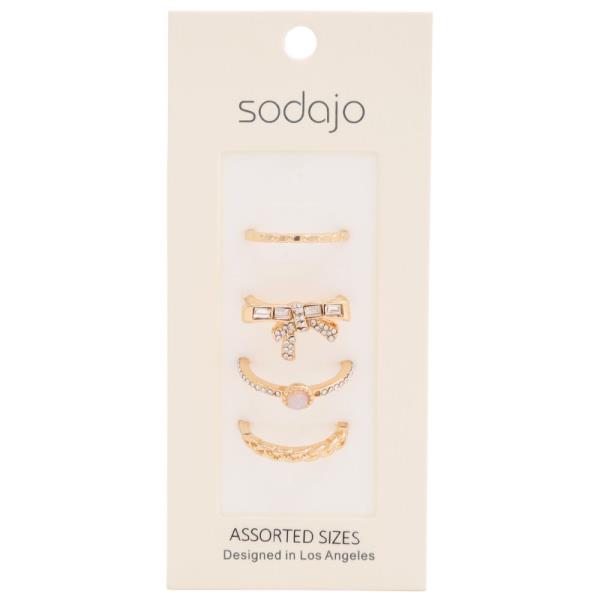 SODAJO Metal Ring Set