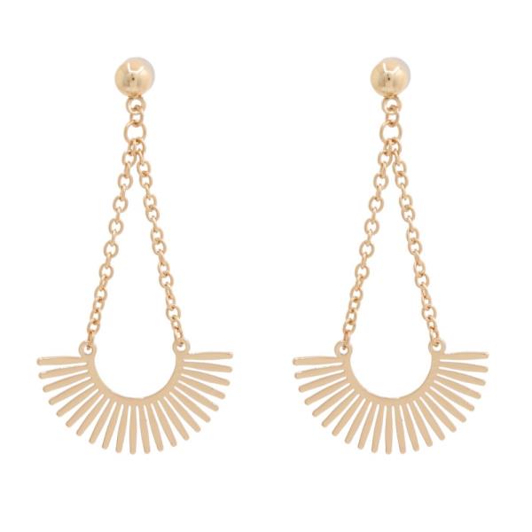 SODAJO Gold Dipped Dangle Earring