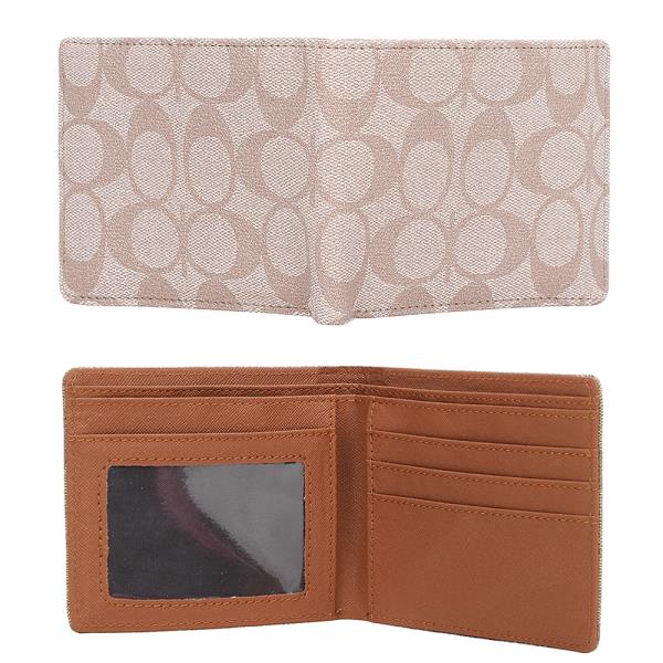 STYLISH OVAL PRINT MULTI SLOT WALLET
