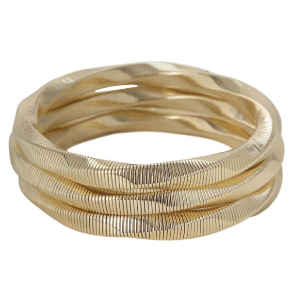 Omega Chain Stretch Bracelet 3PK
