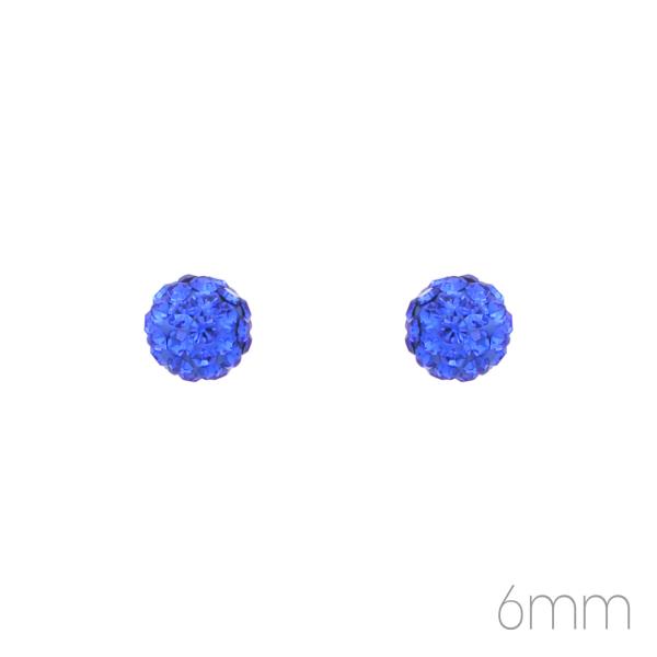 6mm Clay Ball Stud Earring