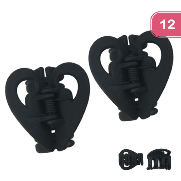 Hair Claw Clips (12 Units)