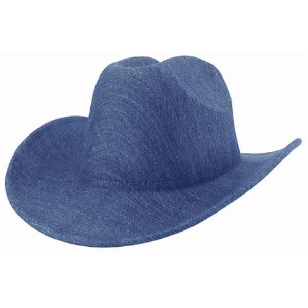 Denim Cowboy Hat