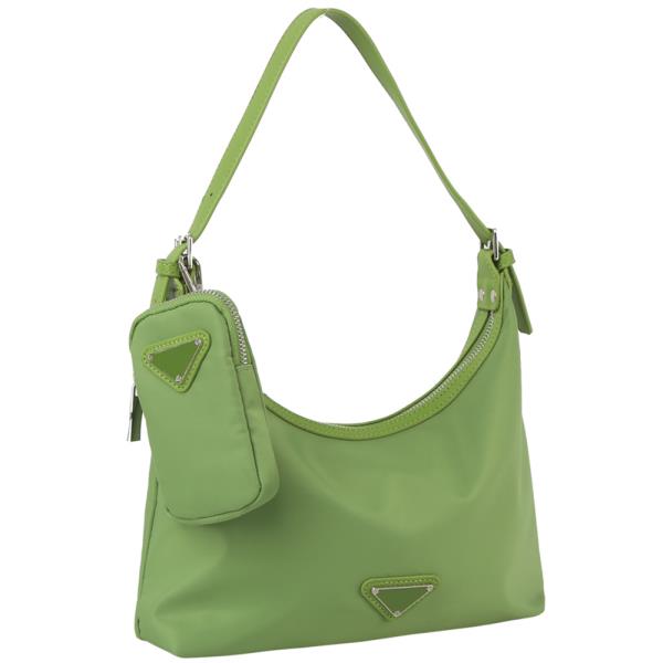 2IN1 Smooth Shoulder Bag W Pouch Set