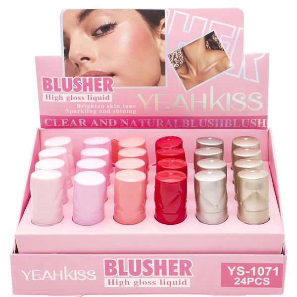 Blusher High Gloss Liquid (24 Units)