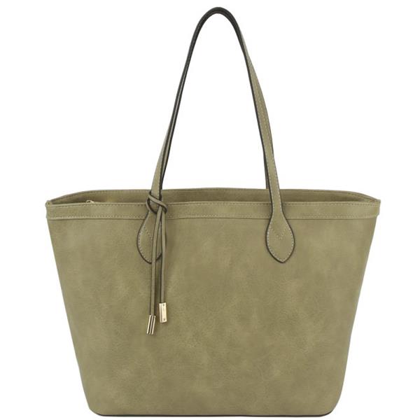 Smooth Shoulder Tote Bag