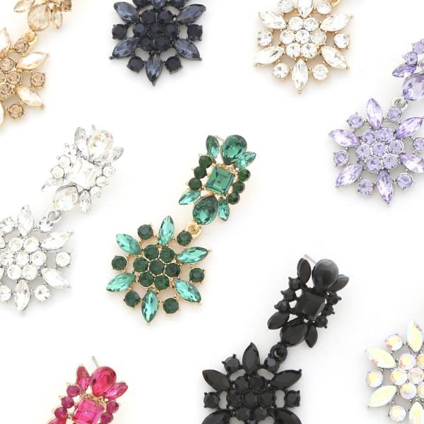 Crystal Stone Earring