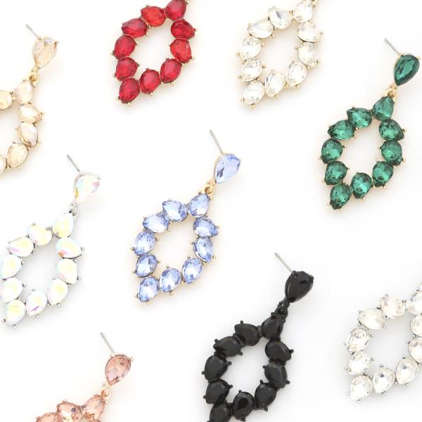 Crystal Stone Earring
