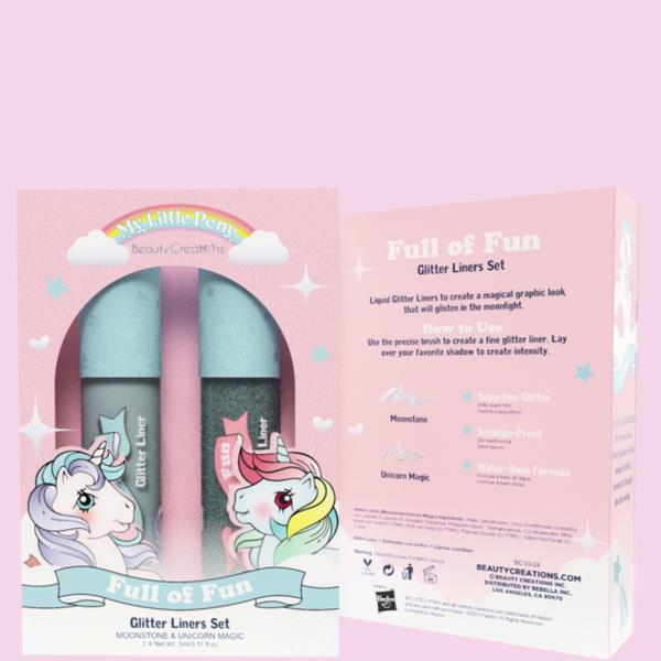 BEAUTY CREATIONS My Little Pony Glitter Liners Set