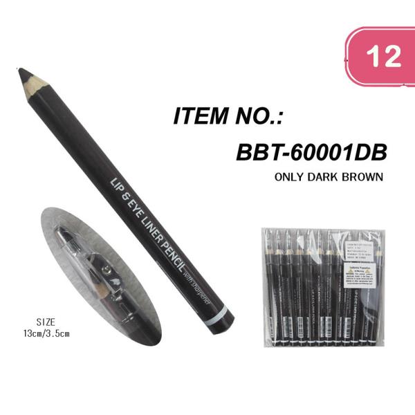 Lip And Eye Liner Pencil (12 Units)