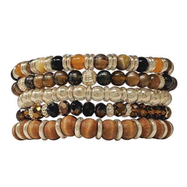Multi Beaded Bracelet