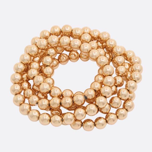 Ball Bead Bracelet Set