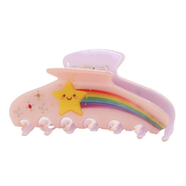 Shining Star Hair Claw Jaw Clip