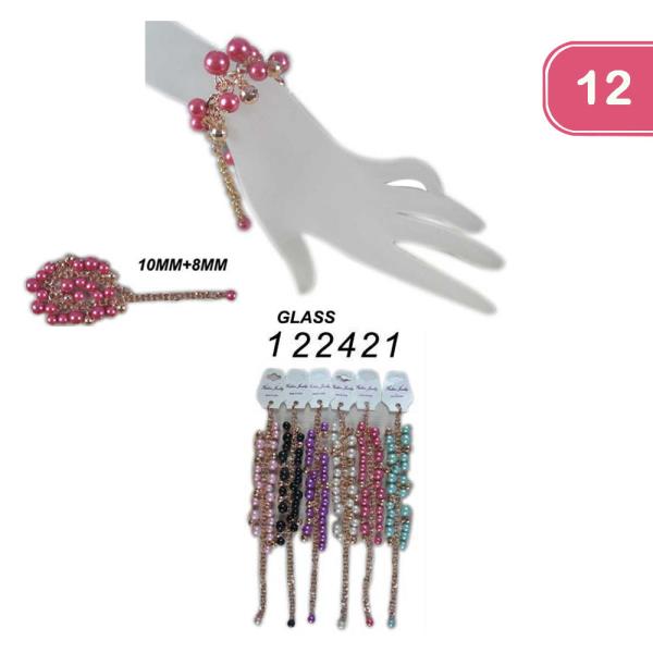 Glass Bead Bracelet (12 Units)