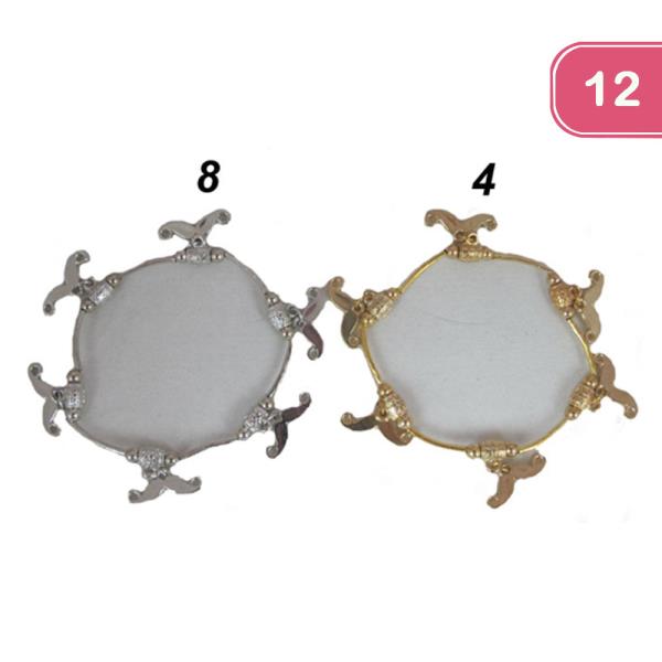 Mustache Charm Bracelet (12 Units)