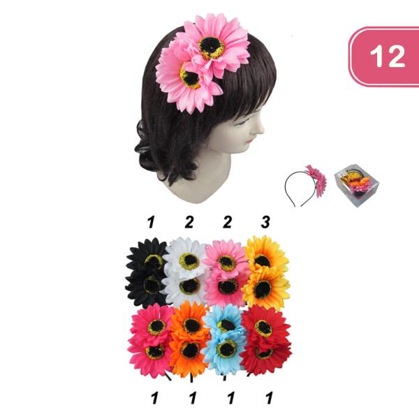 Daisy Headband (12 Units)