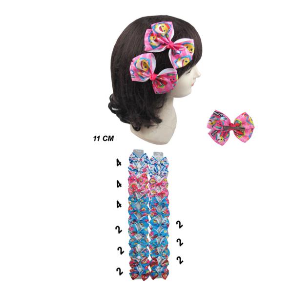 Shark Hair Bow (24 Units)