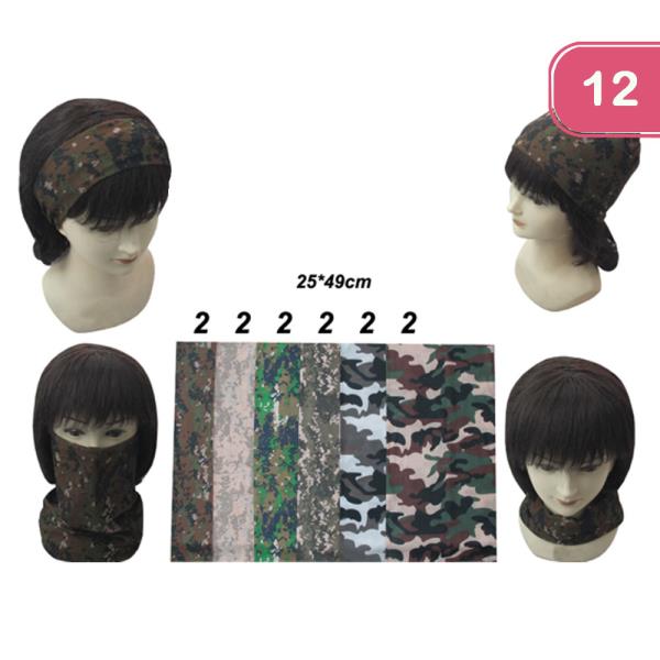 Multi Loop Scarf Bandana Hair (12 Units)