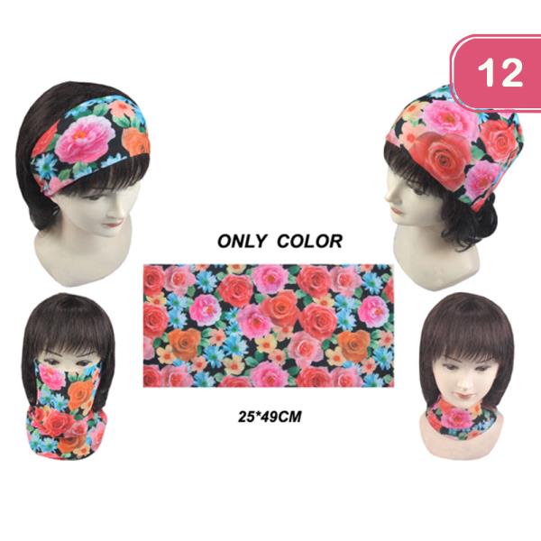 Multi Function Loop Scarf Bandana (12 Units)