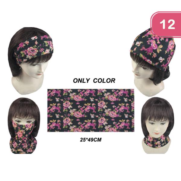 Multi Function Loop Scarf Bandana (12 Units)