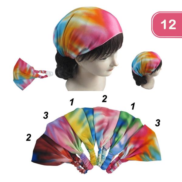 Tie Dye Headwrap (12 Units)
