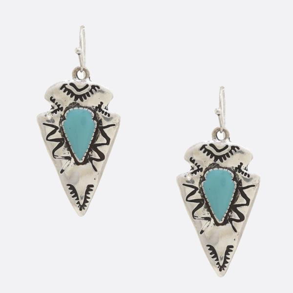 Western Style Arrow Shape Dangle Earring