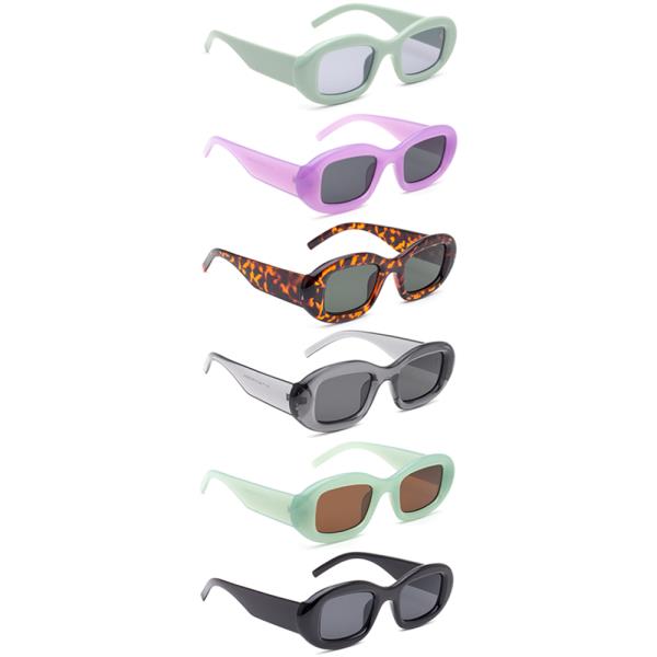 Round Squared Sunglasses 1DZ