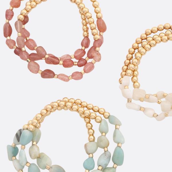Beaded Bracelet Set