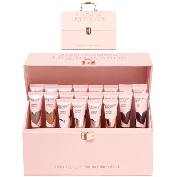 BEAUTY CREATIONS Stay Liquid Wands PR Set W Case