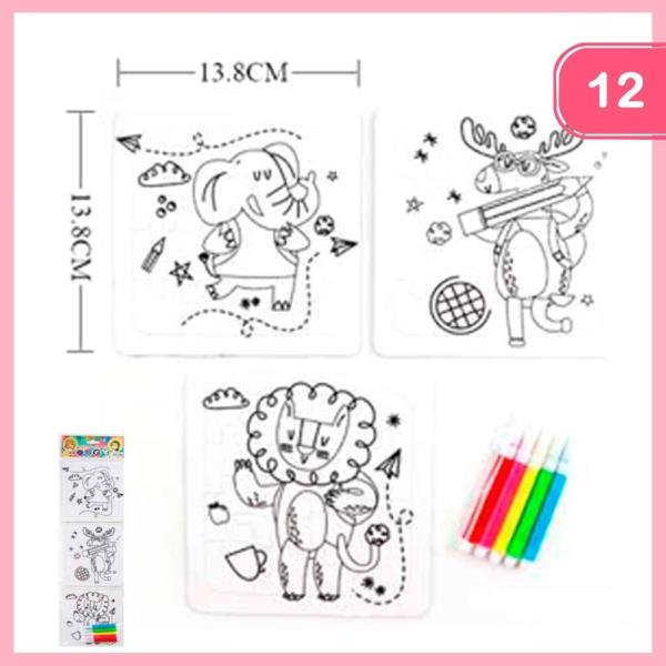 Animal Canvas (12 Units)
