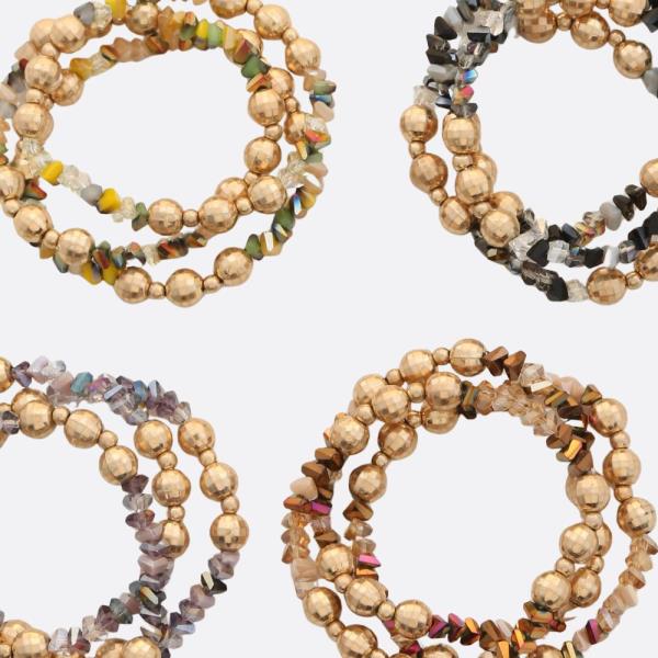 Beaded Bracelet Set