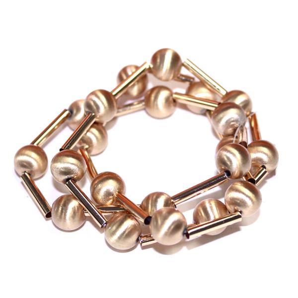 Metal Stretch Bracelet Set