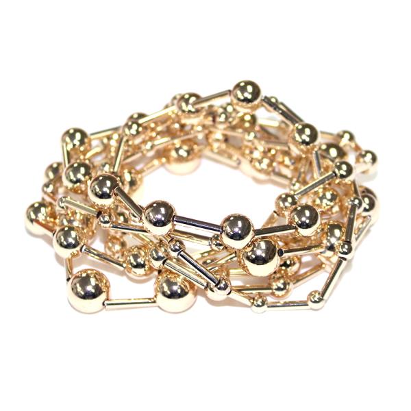 Metal Stretch Bracelet Set