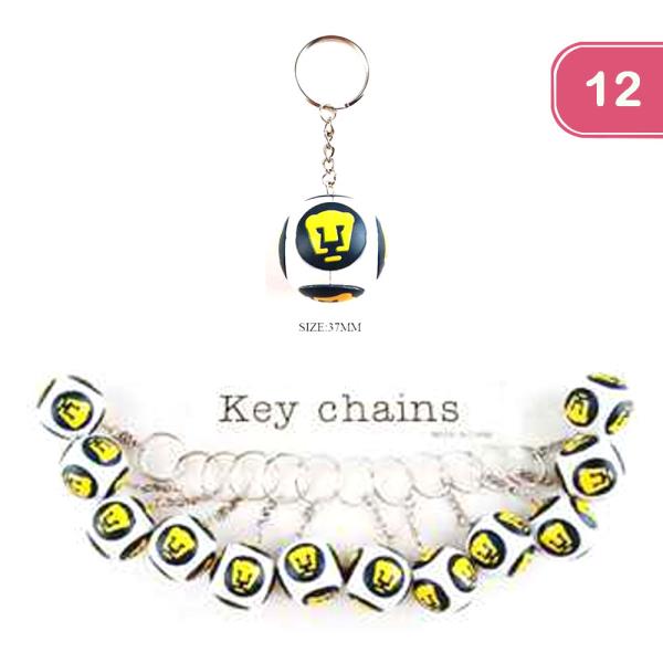 Puma Soccer Ball Keychain (12 Units)