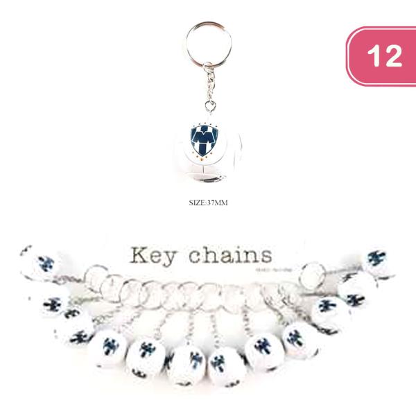Soccer Ball Keychain (12 Units)
