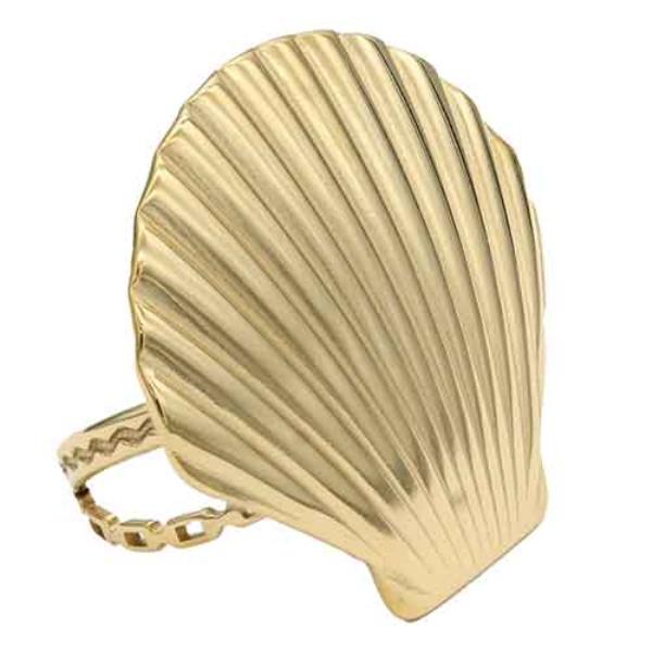 Metal Shell Ring