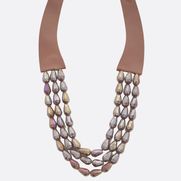 Beaded Layered Magnetic Necklace