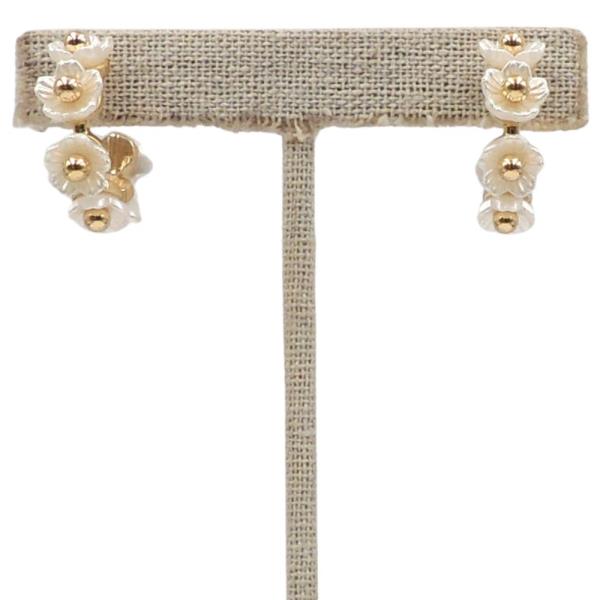 Flower C Hoop Earring