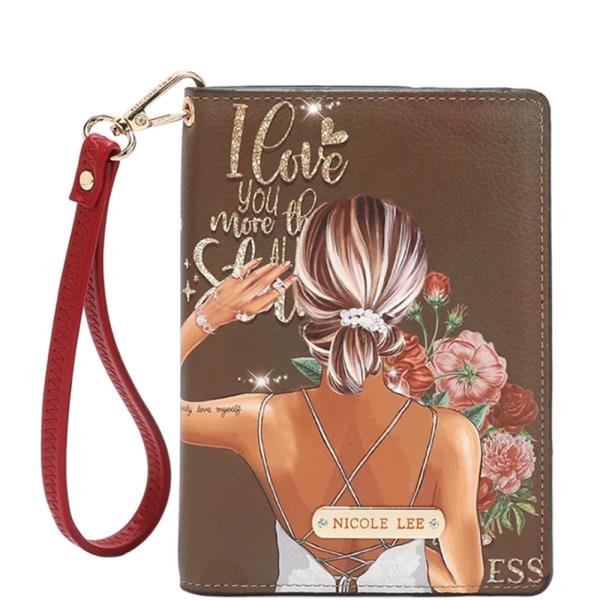 NICOLE LEE PASSPORT WALLET WRISTLET