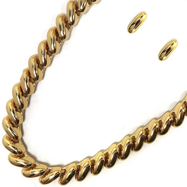 Metal Necklace Earring Set