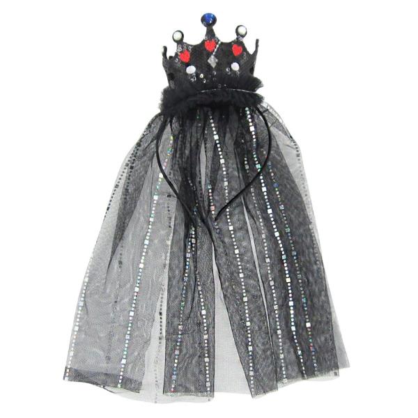 Crown Headband with Veil