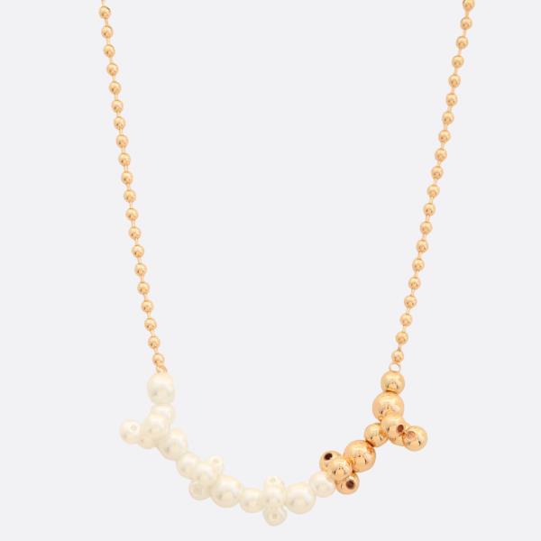 Pearl Ball Bead Necklace