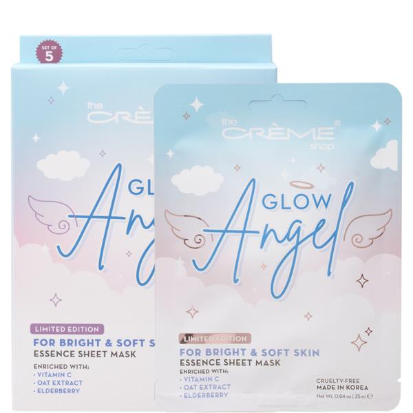 THE CREME SHOP Glow Angel Sheet Mask 5 PC Set
