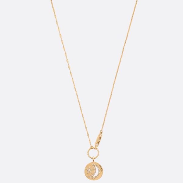 Moon Star Coin Necklace