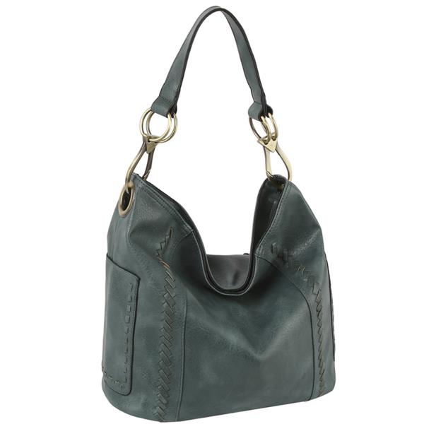 Smooth Shoulder Hobo Bag