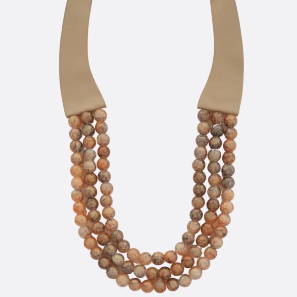 Beaded Layered Magnetic Necklace
