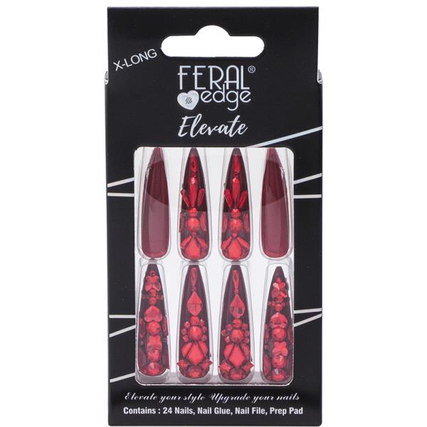 FERAL EDGE X Long Elevate Design2 Nail Set