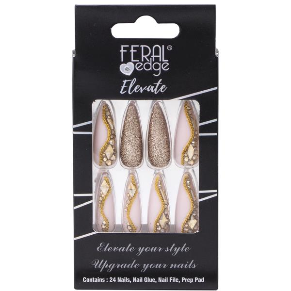 FERAL EDGE Elevate DESIGN8 Nail Decoration Set