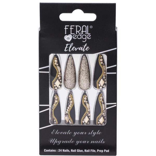 FERAL EDGE Elevate Design9 Nail Decoration Set